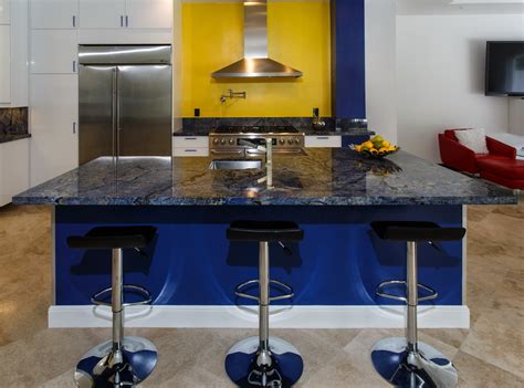Blue Bahia Granite Kitchen - Contemporary - Kitchen - Miami - by Nature Of Marble, LLC. | Houzz