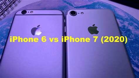 iPhone 6 vs iPhone 7 (2020) - YouTube