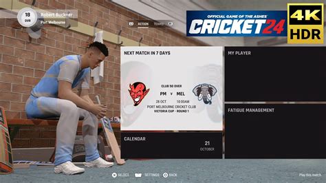 Cricket 24 - Career Mode - Gameplay 4K HDR - YouTube