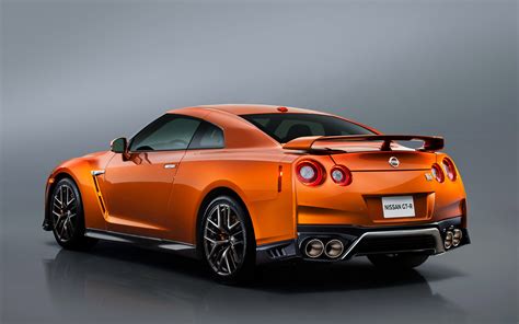 Orange Nissan sports car, Nissan GT-R R35, Nissan GTR, car, vehicle HD wallpaper | Wallpaper Flare