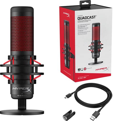 HyperX QuadCast Microphone Now Available – Best for Streamers and Casters | ThePCEnthusiast