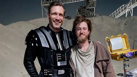 OBI-WAN KENOBI Series Set Photo Features The Stuntmen For Darth Vader and Obi-Wan Kenobi ...