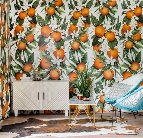 citrus wallpaper Wallpaper Samples, Wall Wallpaper, Wallpaper Ideas ...