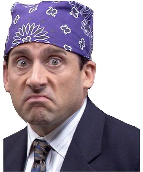 "Michael Scott Prison Mike The Office" Photographic Print by TyroDesign ...