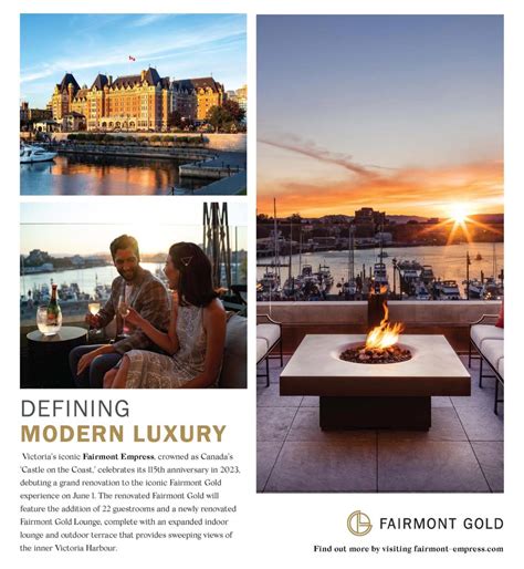 Fairmont Empress Revamps Fairmont Gold Experience