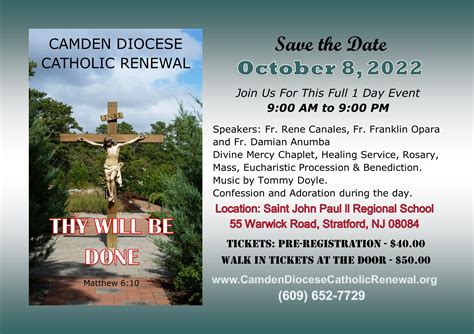 Camden Diocese Catholic Renewal – Diocese of Camden