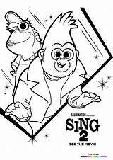 Sing 2  Coloring Pages For Kids Free And Easy Print Or Download sketch template