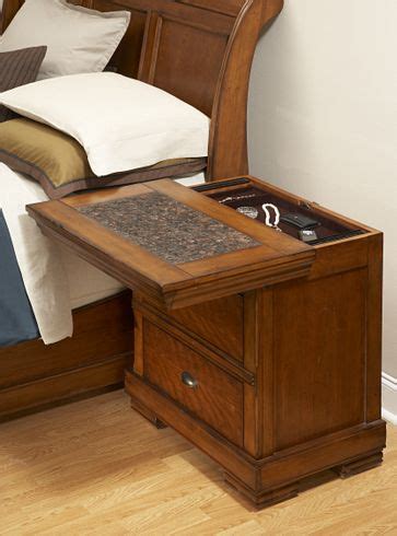 Sliding Top Secret Compartment Nightstand | StashVault - Secret Stash ...