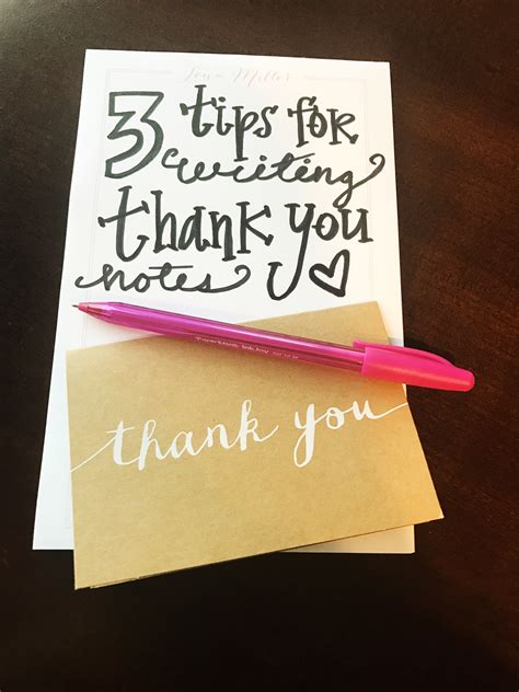 3 Tips for Writing Thank You Cards + Cute Thank You Cards! – Mr & Mrs ...