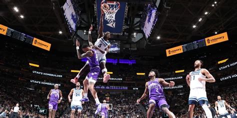 Anthony Edwards’ ‘craziest dunk I’ve seen’ had teammates buzzing long after Wolves win - The ...