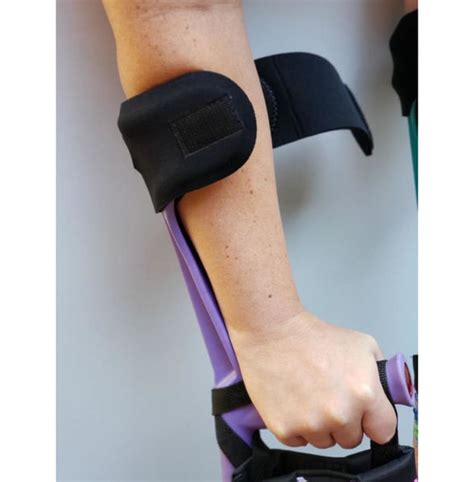 Forearm Crutch Pads - Neoprene Open Cuff | Cool Crutches by Jackie, Classy Canes by Jackie ...