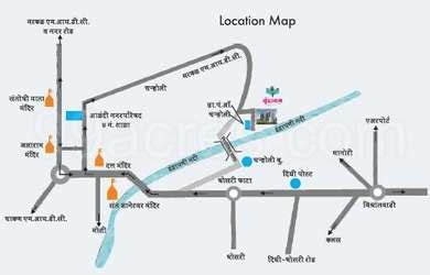 Shree Laxmi Balaji Developers - Vrundavan Map - Alandi, Pune Location Map