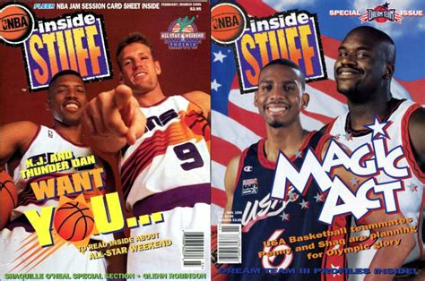 NBA Inside Stuff Magazine : nostalgia