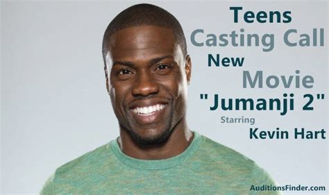 Kevin Hart Movie "Jumanji 2" Teens Auditions for 2019