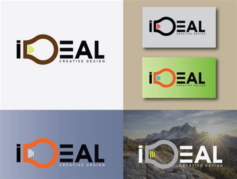 IDEAL logo design by sultan mahmud on Dribbble