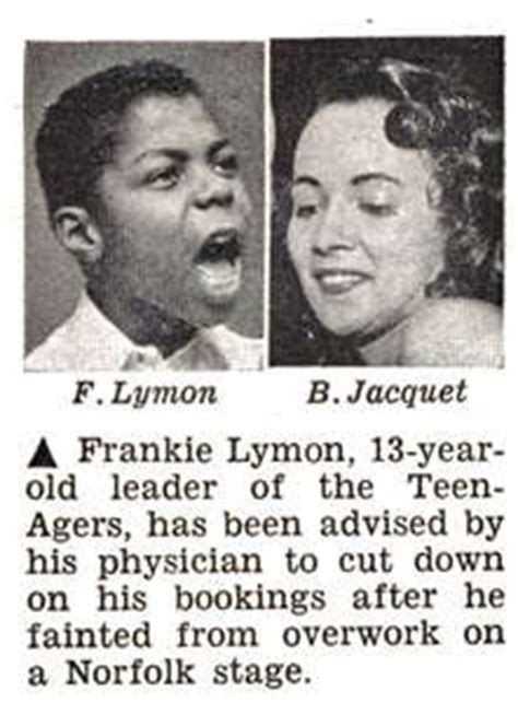 RARE PHOTOS of FRANKIE LYMON | Lipstick Alley