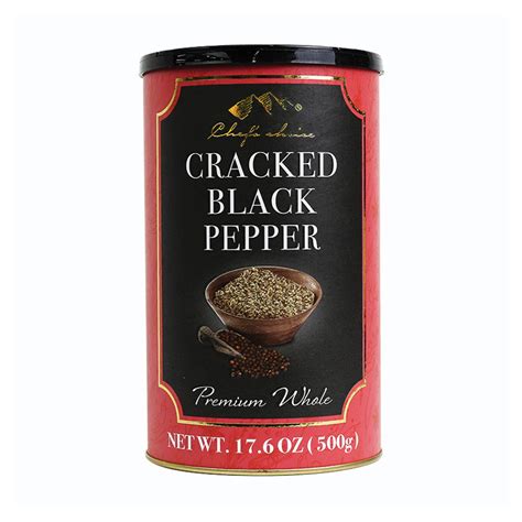 Cracked Black Pepper - Premium Gourmet Food