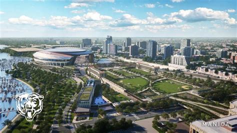 Check out new renderings for the Bears stadium on Chicago's lakefront ...