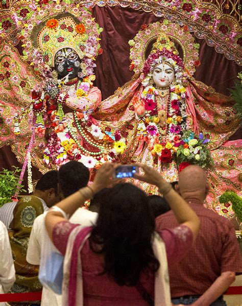 Krishna Center opening with public festival