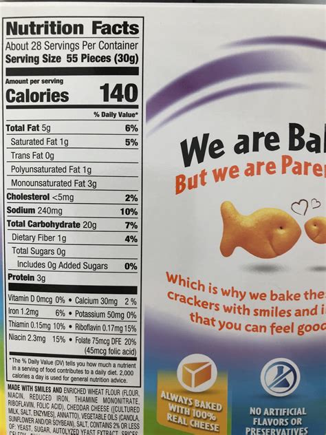 How Many Calories Are In Goldfish Crackers? Unveiled! - Vet Advises