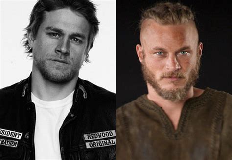 Travis Fimmel And Charlie Hunnam