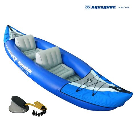 2023 Aquaglide Navarro 145 Drop Stitch Floor - 2 Man Inflatable Kayak