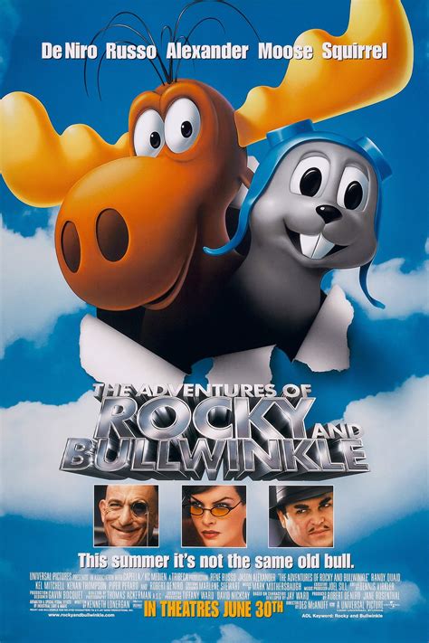 The Adventures of Rocky & Bullwinkle (2000) - Posters — The Movie Database (TMDB)