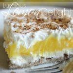 Luscious Lemon Delight - An Easy-to-Make Dessert