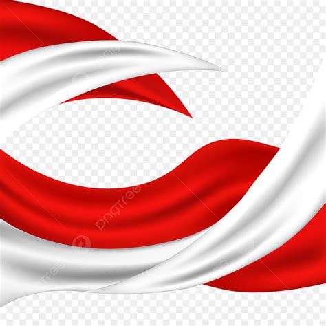 White Flag Waving Vector Hd Images, Indonesia Flag Red White Wave Vector, Indonesia, Flag, Red ...