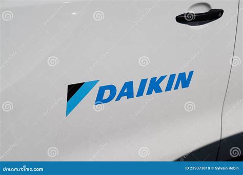 Daikin Logo In Front Of Their Main Store Retailer For Belgrade. Editorial Image | CartoonDealer ...