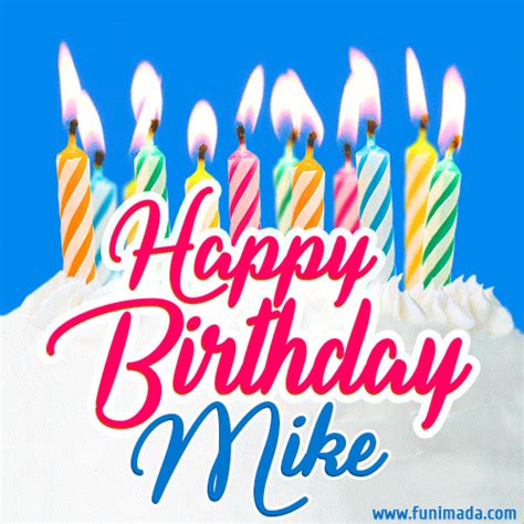 Happy Birthday Mike GIFs - Download on Funimada.com