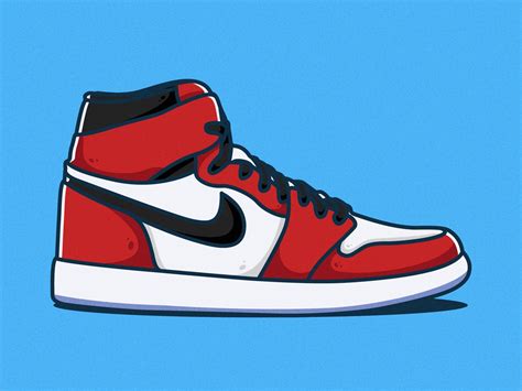 Air Jordan 1 by Luke Summerhayes on Dribbble