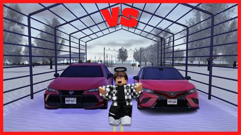 2022 Toyota Avalon TRD VS 2021 Toyota Camry TRD | Roblox Greenville ...