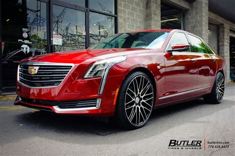 Cadillac CT6 with 22in Savini BM13 Wheels exclusively from Butler Tires and Wheels in Atlanta ...