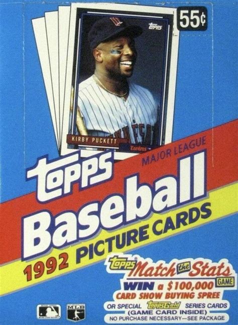 10 Most Valuable 1992 Topps Baseball Cards | Old Sports Cards