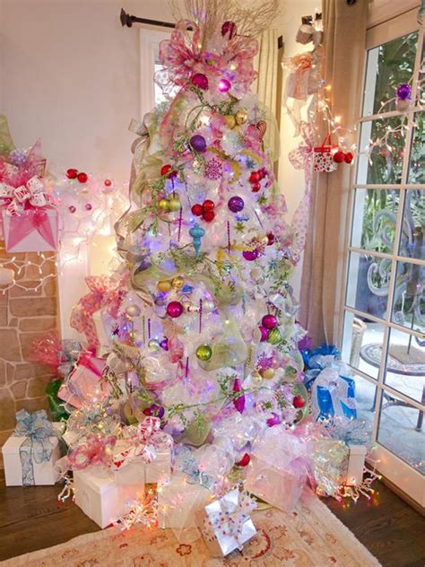 beautiful-pink-christmas-trees | HomeMydesign