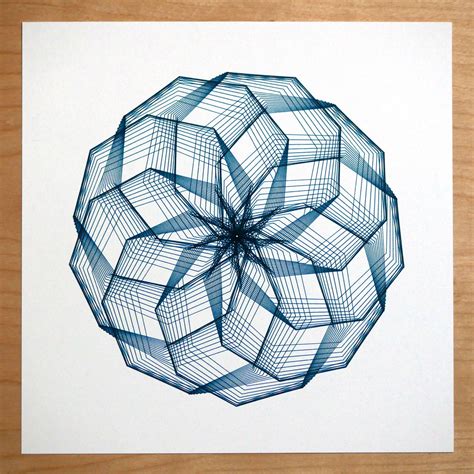 Endless Forms Most Beautiful - Generative Art, Spirograph Prints