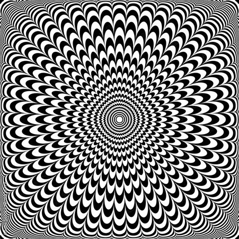 Optical illusion design. Abstract op art pattern. vector de Stock ...