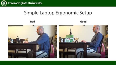 Ergonomic tips for working from home