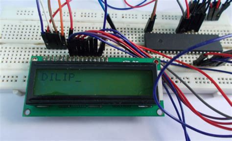 Interfacing LCD with ATmega32 AVR Microcontroller: Circuit Diagram & Code