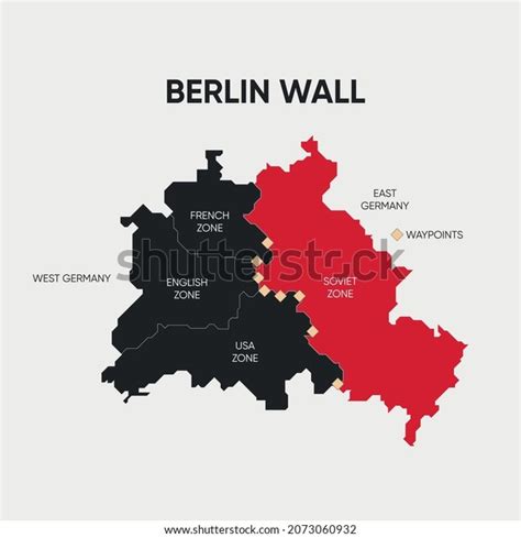 Berlin Wall Map Of Germany - Almire Marcelia