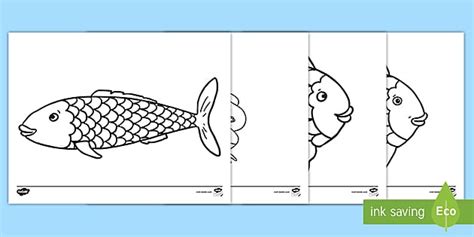 FREE Coloring Sheets to Support Teaching on The Rainbow Fish