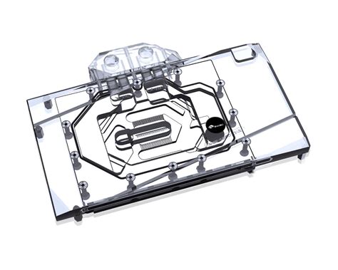 Bykski Full Coverage GPU Water Block and Backplate for GALAXY GeForce RTX 4090 Xingyao (N ...