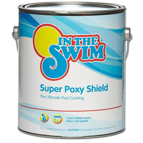 In The Swim Super Poxy Shield Epoxy-Base Swimming Pool Paint - Black 1 Gallon - Walmart.com ...