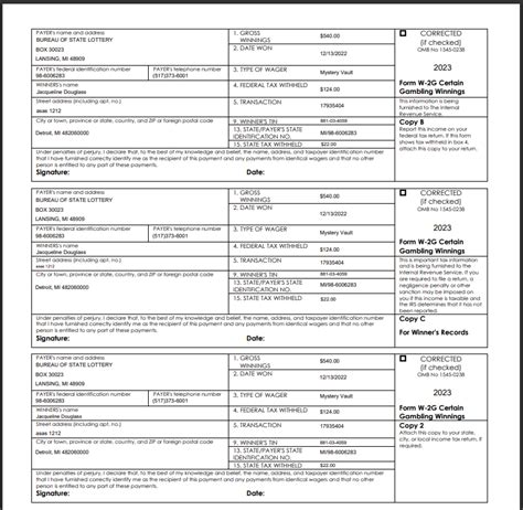 How Do I Print a W-2G Form for an Online Prize? | Michigan Lottery FAQ