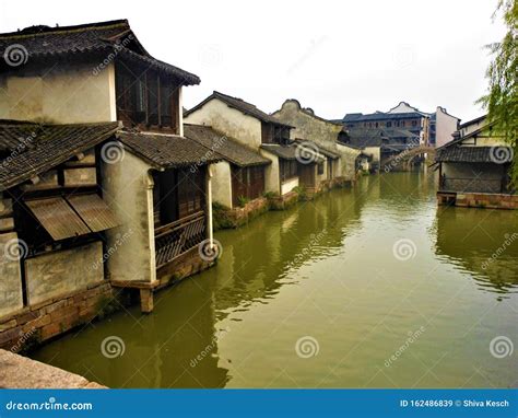 Wuzhen Water Town, Zhejiang Province, China. Time, Art and History Editorial Stock Image - Image ...