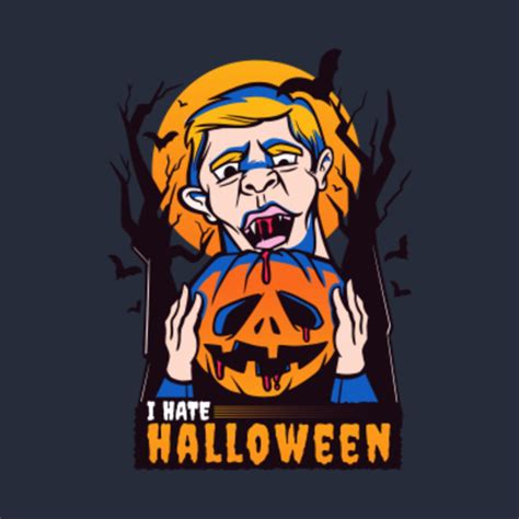 I HATE HALLOWEEN SARCASM - I Love Halloween Gift - Kids T-Shirt | TeePublic