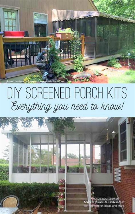 Screened Porch Kits Considerations and More