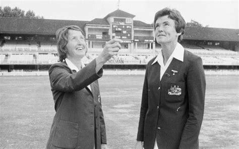 Moment In Time: August 4, 1976, Rachael Heyhoe Flint leads England Women out at Lord's for first ...