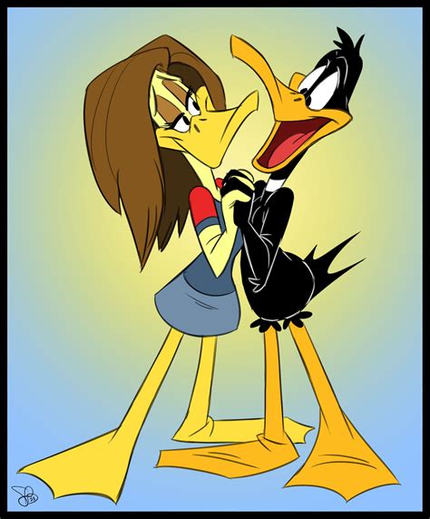 Daffy and Tina by Scribbles-n-Bits on Newgrounds